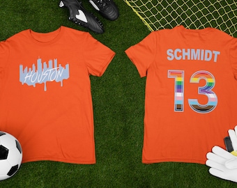Houston Dash Pride Shirt / NWSL / Women's Sports / USWNT / Houston / Shay Groom / Jane Campbell