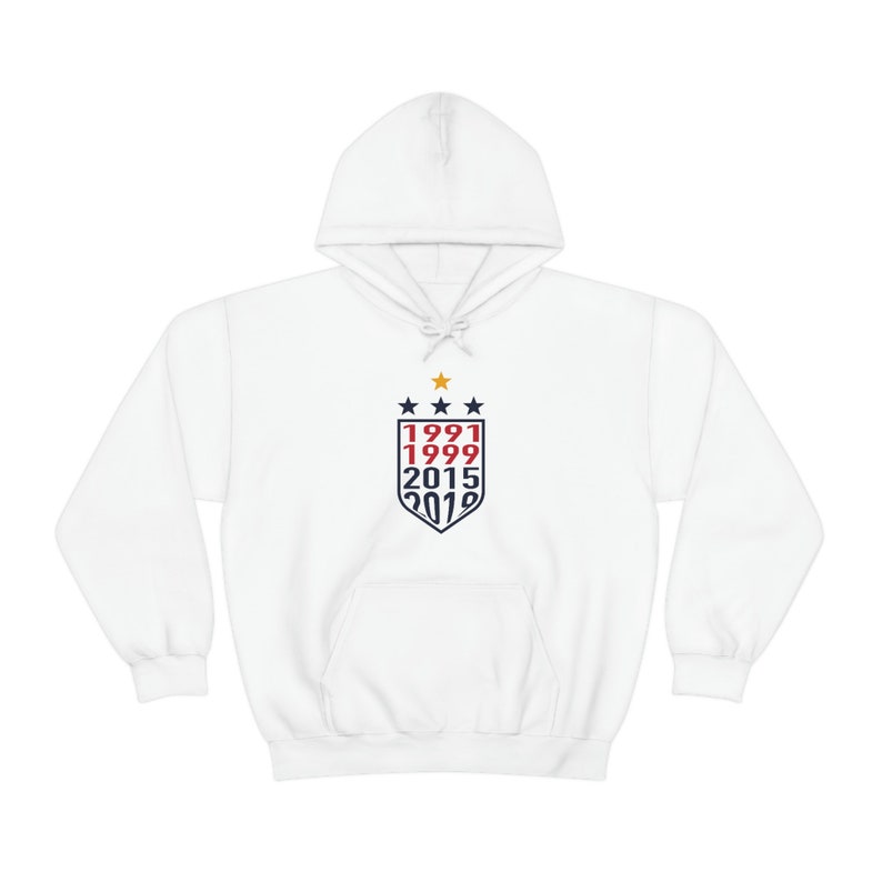 USWNT Hoodie / World Cup / Women's Soccer / Megan Rapinoe / USA Soccer White