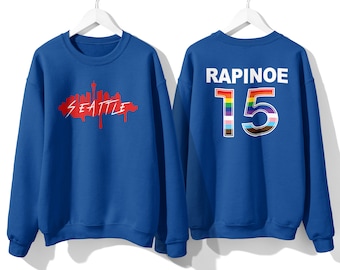 OL Reign Pride Crewneck / NWSL / Women's Sports / USWNT / Seattle Reign / Megan Rapinoe Sweatshirt