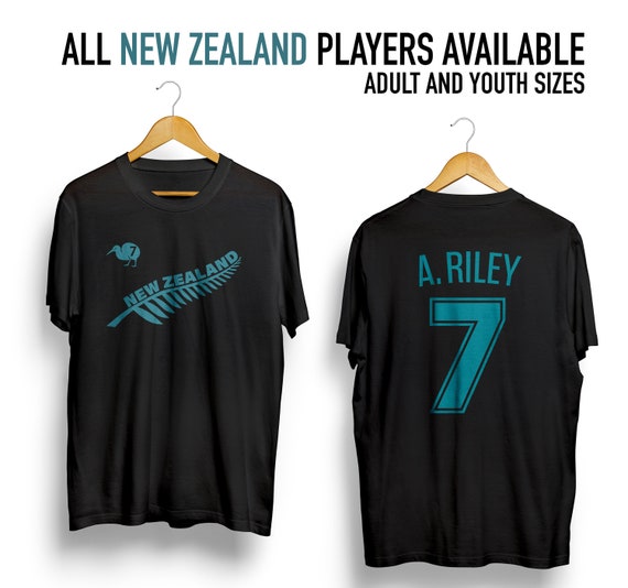 New Zealand youth soccer uniform