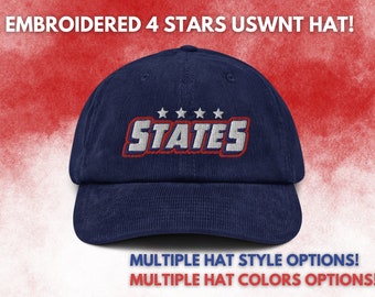 Gorra bordada de la selección femenina de fútbol de EE. UU., camiseta de Rose Lavelle, gorra de fútbol para mujer, camiseta de la selección femenina de fútbol de EE. UU., Trinity Rodman, camiseta de Alyssa Thompson, productos oficiales de la selección de fútbol de EE. UU.