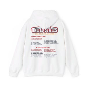 Maglia medaglia d'oro USWNT 2024 / USA Soccer / Giochi 2024 / Maglia Sophia Smith / Maglia USWNT per bambini / Calcio femminile / Mallory Swanson immagine 7