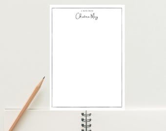 Elegant | Personalised Minimal Stationery | Custom Gifts | Letter Writing Stationery Set