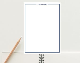 Navy | Personalised Stationery | Minimal | Classic | Gifts | Birthdays | Letter Writing Set