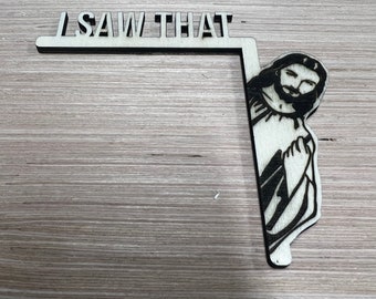 I saw that - Jesus door frame hanger