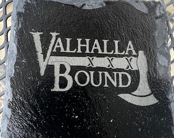 Norse runed coaster set of 4