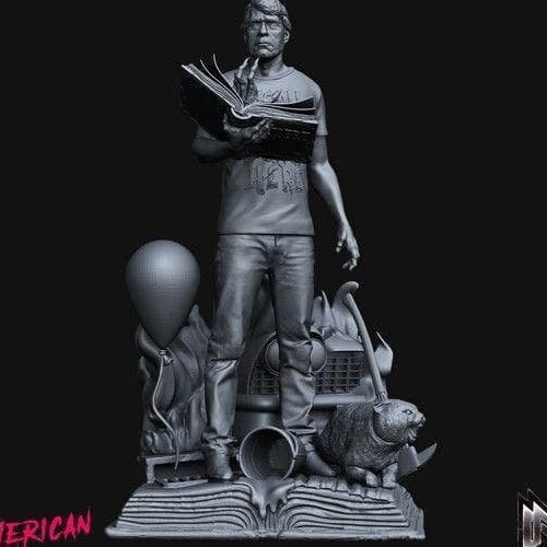 Stephen King Book Shelf Art Display Movie Room Sign Author Etsy