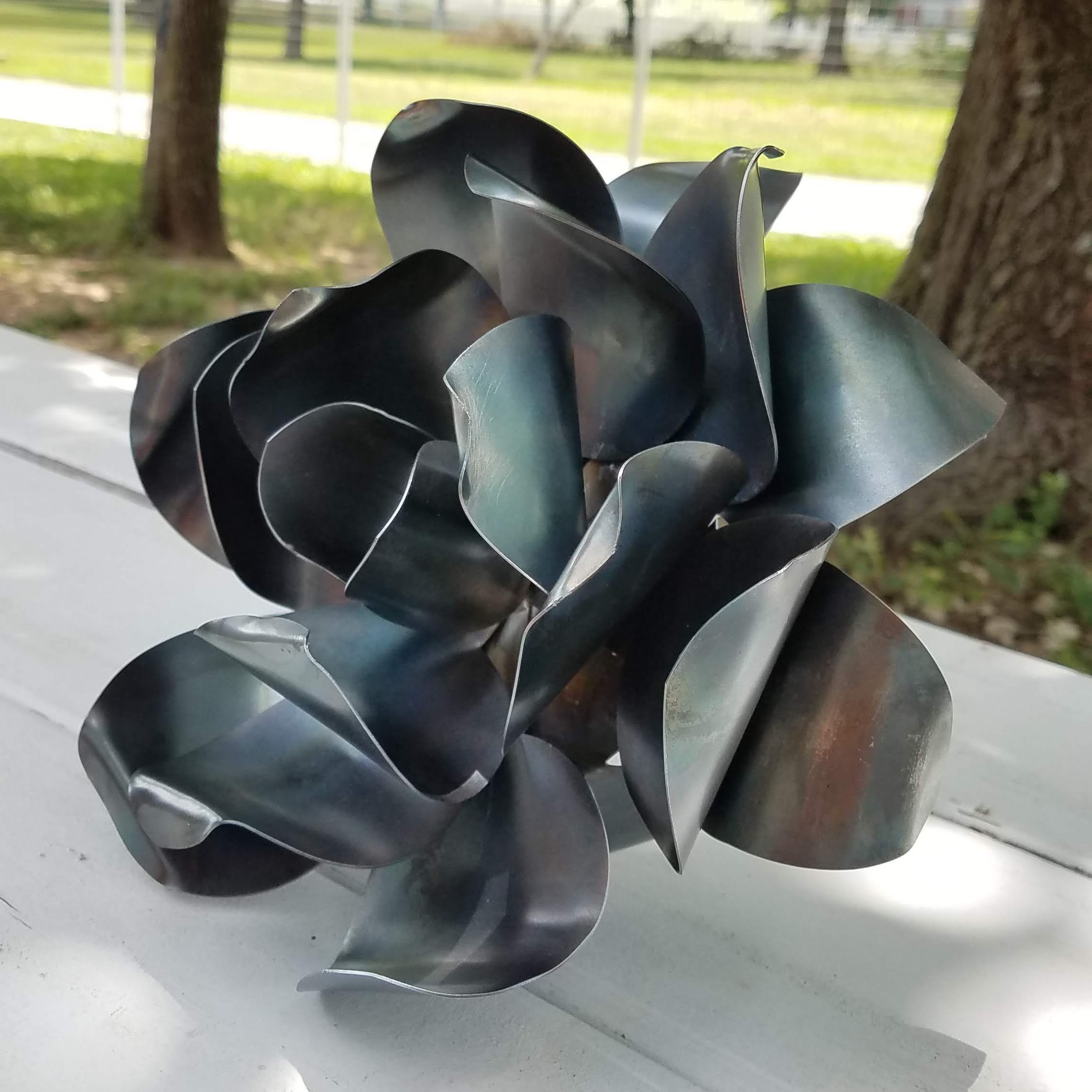 10 Steel Magnolia Bare Metal Flower Magnolia Flower Etsy