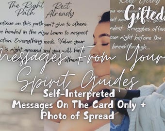 5 Messages From Your Spirit Guides , Self-interpreted, Messages from spirit, life path , channeled advice from spirit