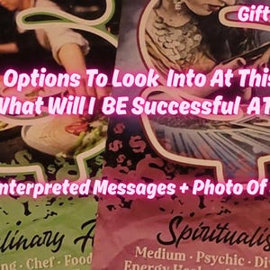 5 Career messages - self interpreted - what career options should I look into at this time? Manifest Success-