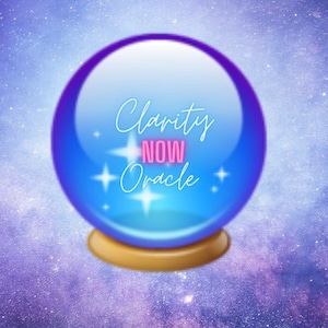 Clarity Now Oracle  81 Cards- Deck For Yes/No Questions - Divination Tool- Clear Direct Answers and insightful advice