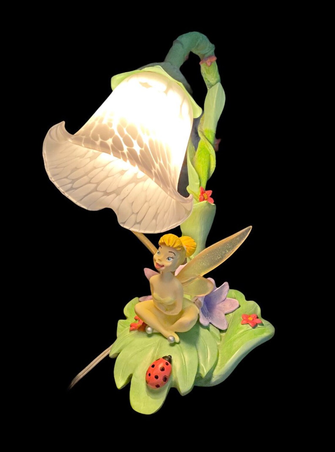 Disneys Tinker Bell Table Lamp / Night light Etsy