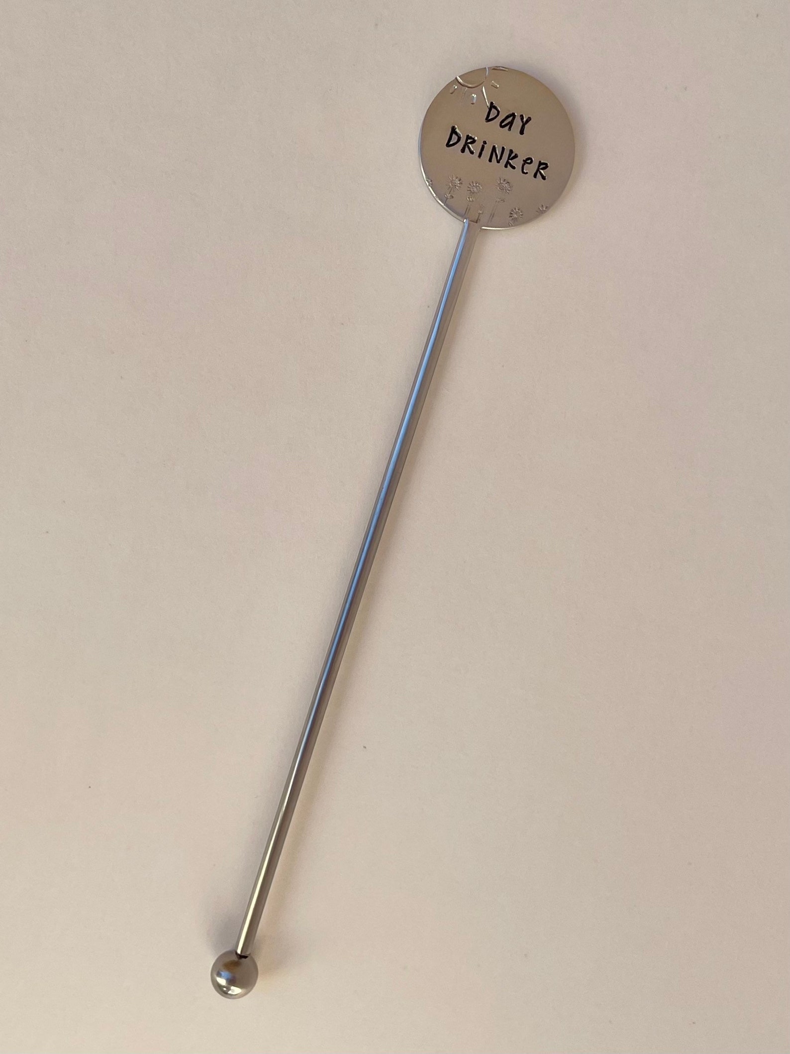 Alcohol mixed drink stirrer / stainless steel / day drinker / Etsy
