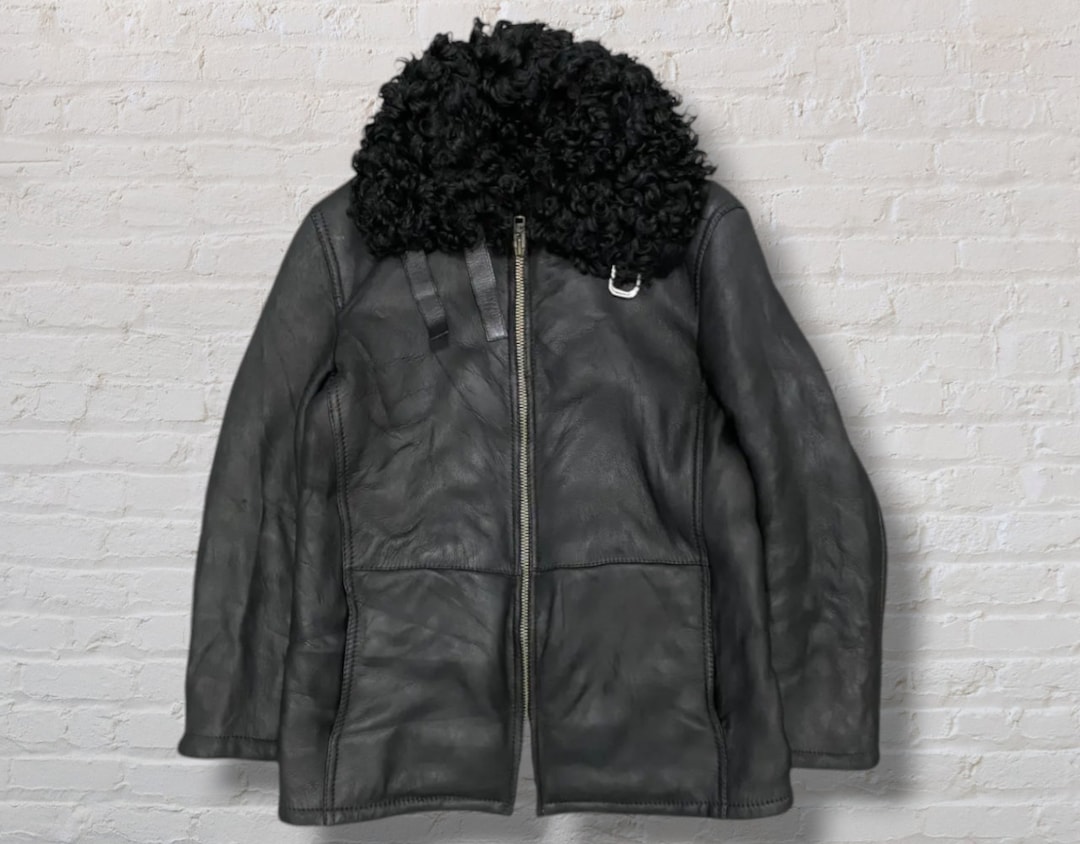 70's Schott 632 Heavy Steerhide Storm Coat 今日みたいな寒い