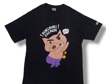 希少なヴィンテージ日本の漫画クレヨンしんちゃんTシャツ1990年代