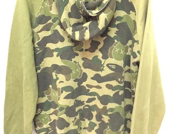 BAPE X KAWS 2005 Vintage Clothing 1st Camouflage Camo Crazy