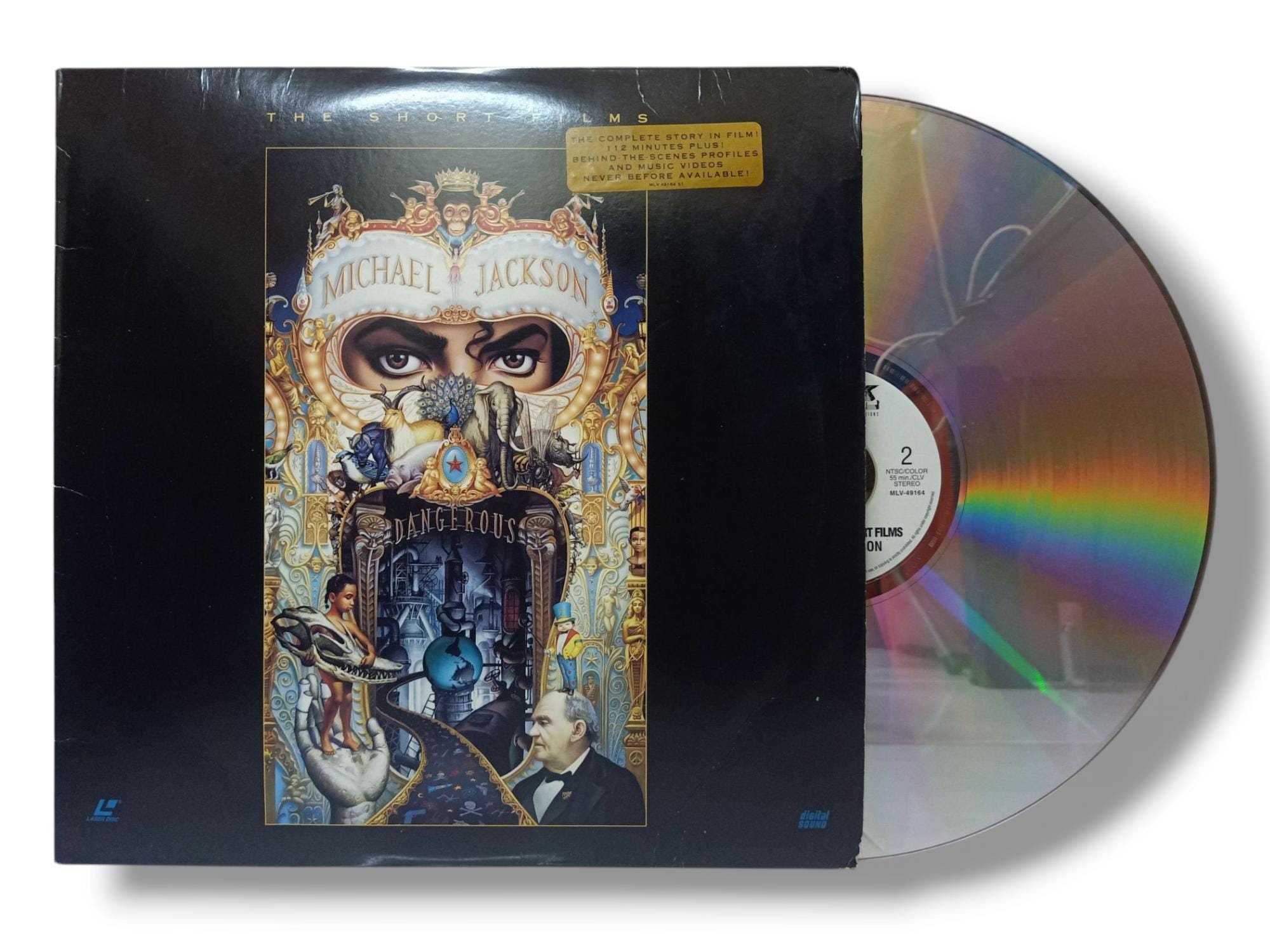 【激レア】THE MODS Laser Disk REVENGE Rare!! Vintage 1993 LD Michael Jackson Dangerous (the Short Films