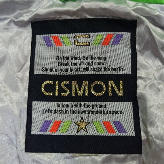 80s CISMON Vintage Japanese Unique Design Ski Jacket Colorblock