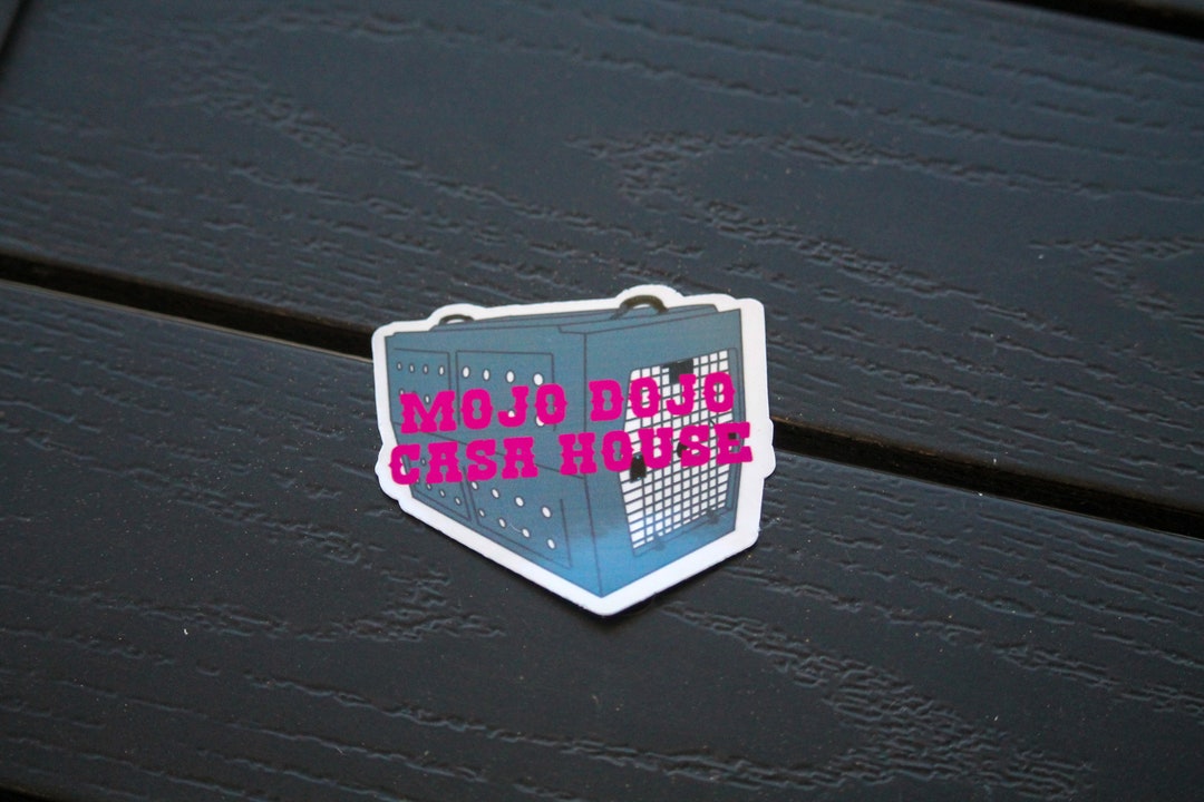 Picture Idea: Mojo Dojo Casa House Dog Crate Sticker