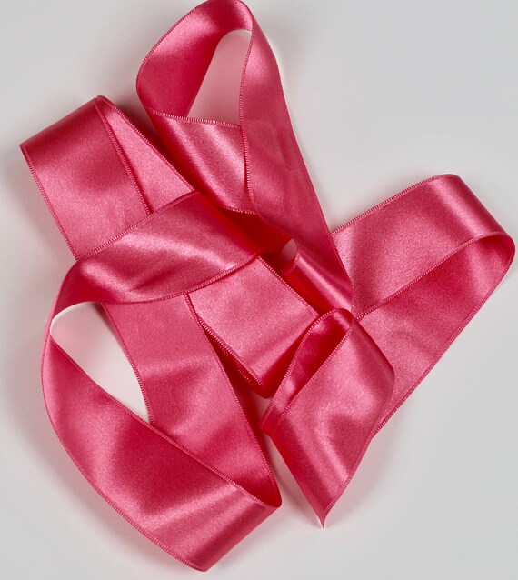 blush pink satin ribbon