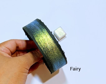FAIRY - Colorshifting Watercolor - Chameleon Watercolor - Handmade Watercolor - Metallic Paint - Handmade Paint - Color Shifting