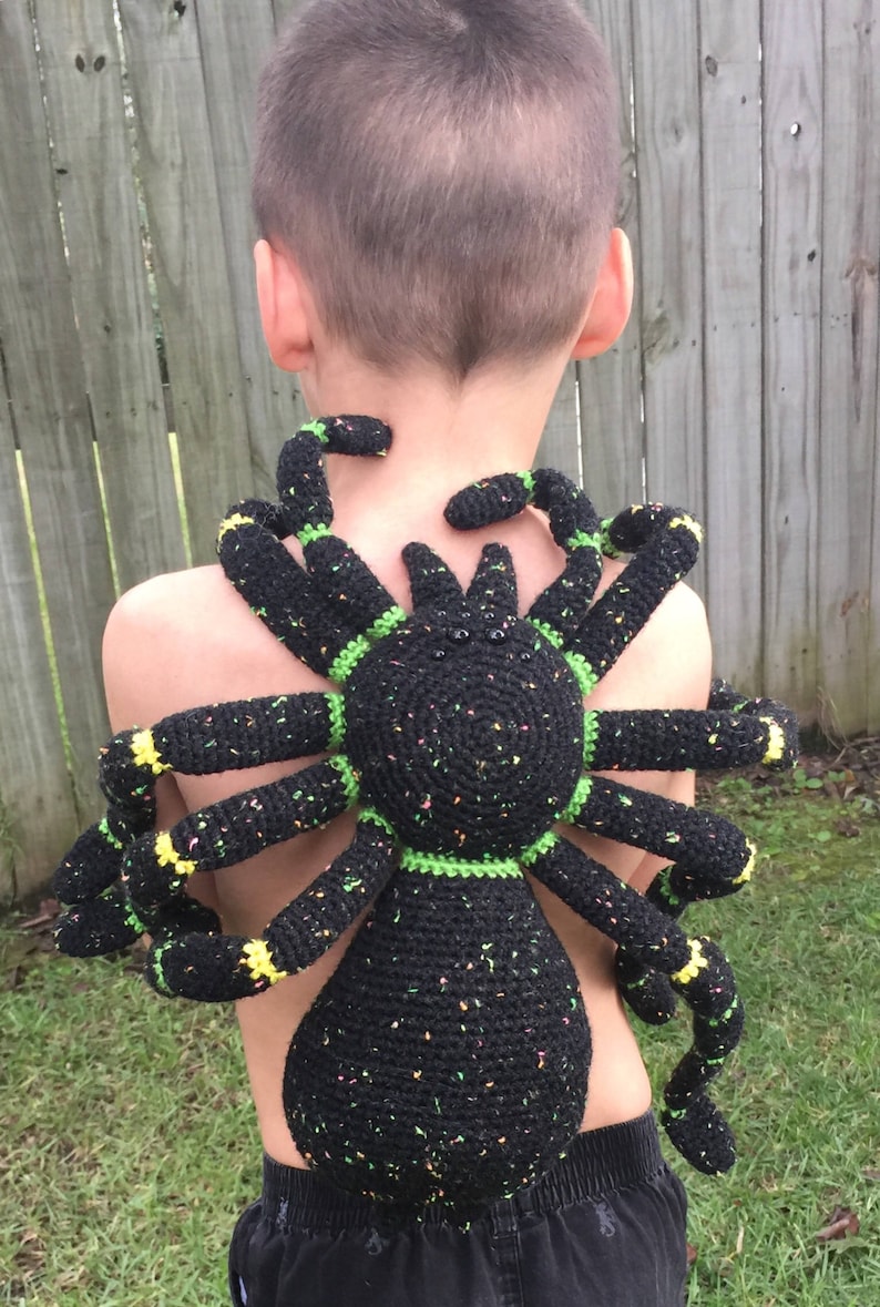 Large Tarantula Crochet Pattern image 4