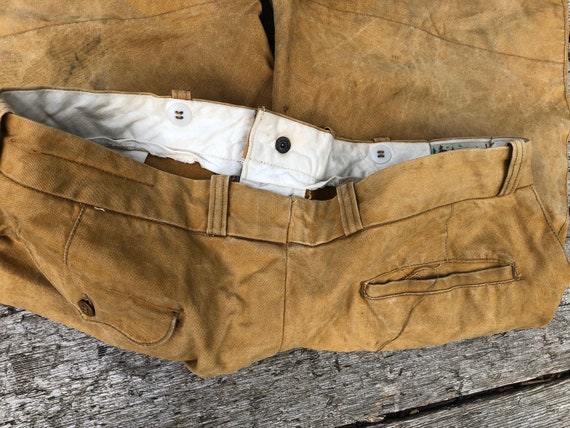 Duxbak, Canvas, Heavy Duty Pants, Vintage Hunting… - image 9