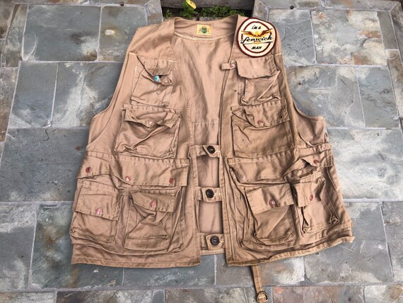 Ideal Outdoors, Fishing Vest, Vintage Hunting from