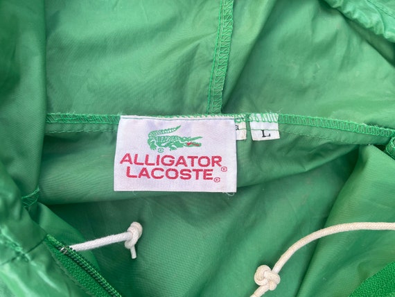 Alligator Lacoste, Raincoat, Pullover, Size Large… - image 5