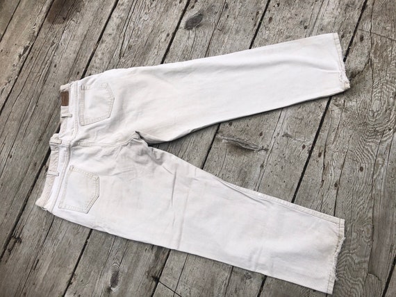 Vintage Jeans, LL Bean, Double L, White Pants, Du… - image 7