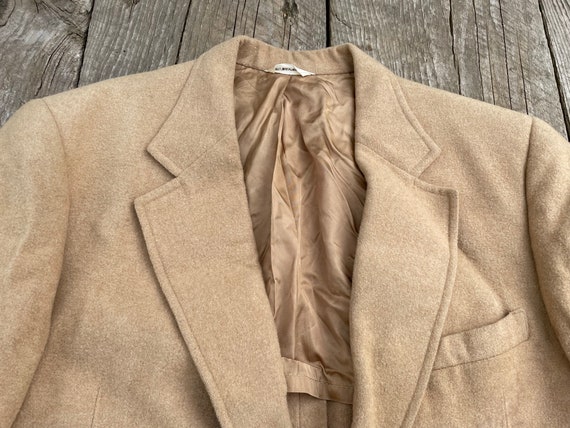 Vintage Jacket, Camel Hair Blazer, Buffalonian, Size … - Gem