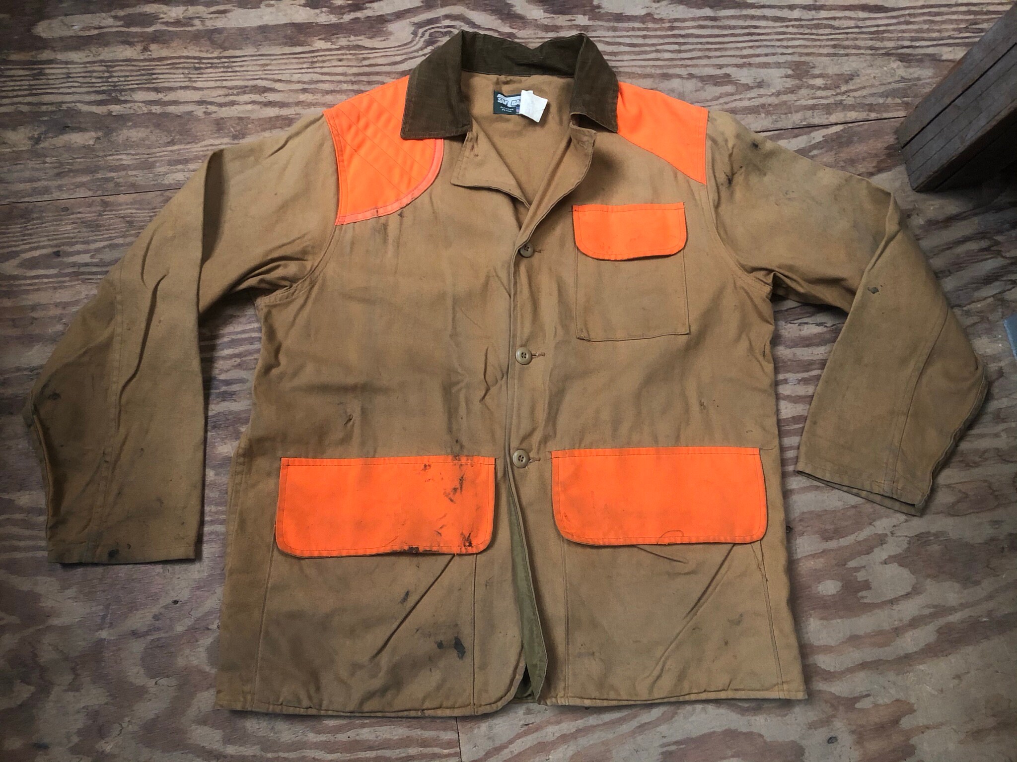 Vintage Hunting Jacket Saftbak Small 