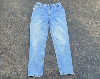 Vintage 80s Jeans, High Rise, Tapered Leg, Mom Jeans, LA Blues Size 31 x 30