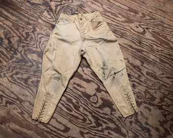 Jodhpurs marron foncé coton sur mesure