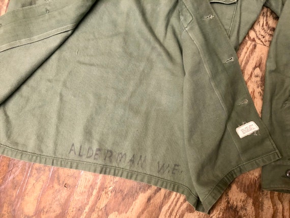 OG-107, Vietnam Era, USMC, Military Shirt - image 3