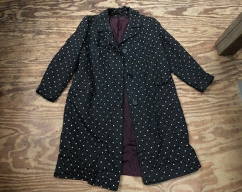 Polka Dot Raincoat - Etsy
