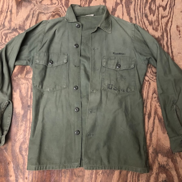 OG-107, Vietnam Era, USMC, Military Shirt