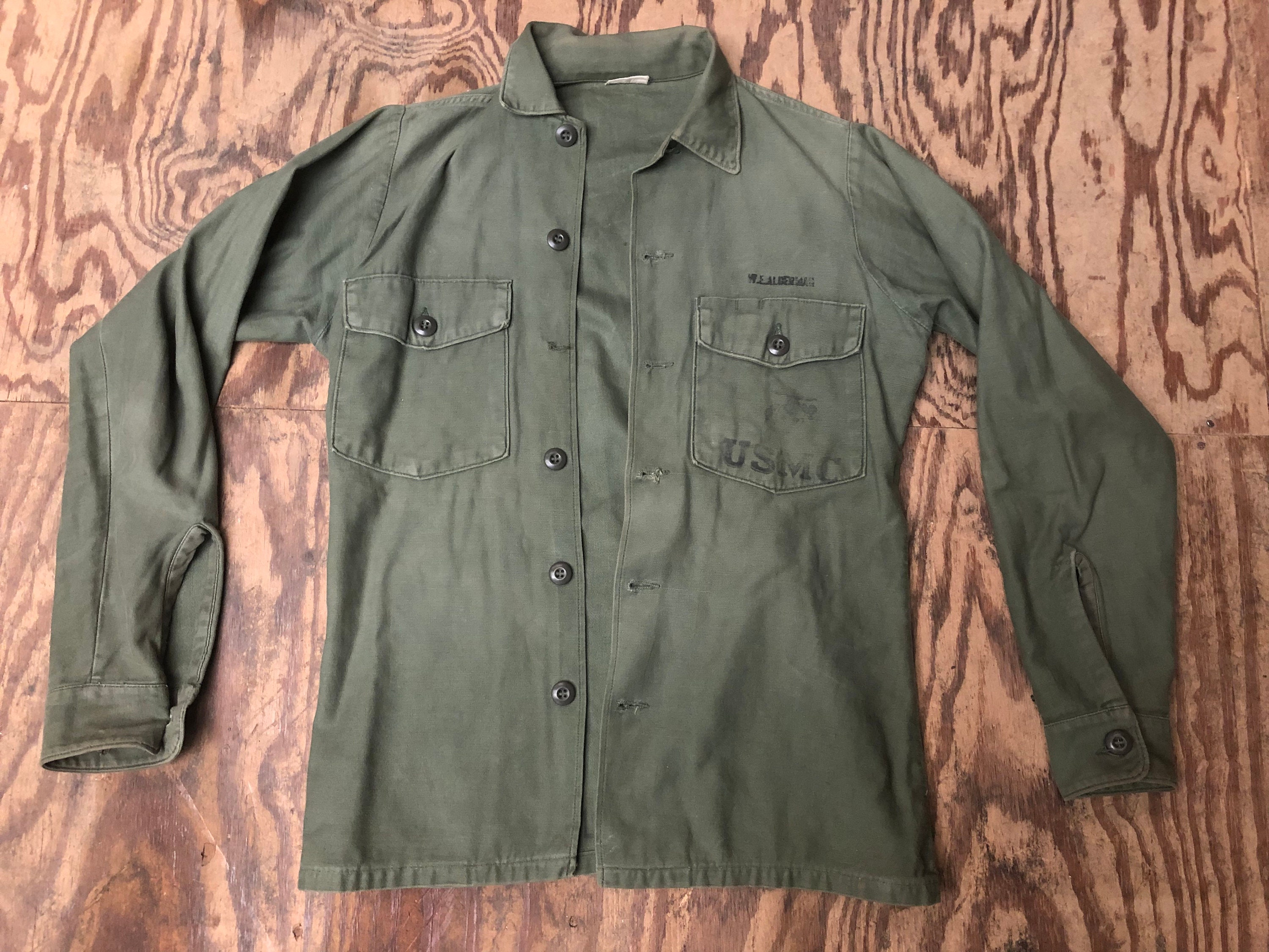 OG-107, Vietnam Era, USMC, Military Shirt - Etsy