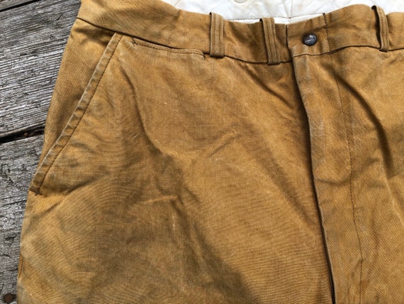 Duxbak, Canvas, Heavy Duty Pants, Vintage Hunting… - image 4