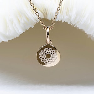 chakra jewelry • SAHASRARA chakra charm pendant 9mm • chakra jewelry necklace • chakra charm necklace • chakra gifts • plexus solar chakra
