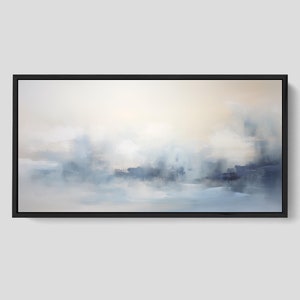 Modern Abstract Art Print Framed, Large Canvas Art, Modern Artwork, Framed Wall Art