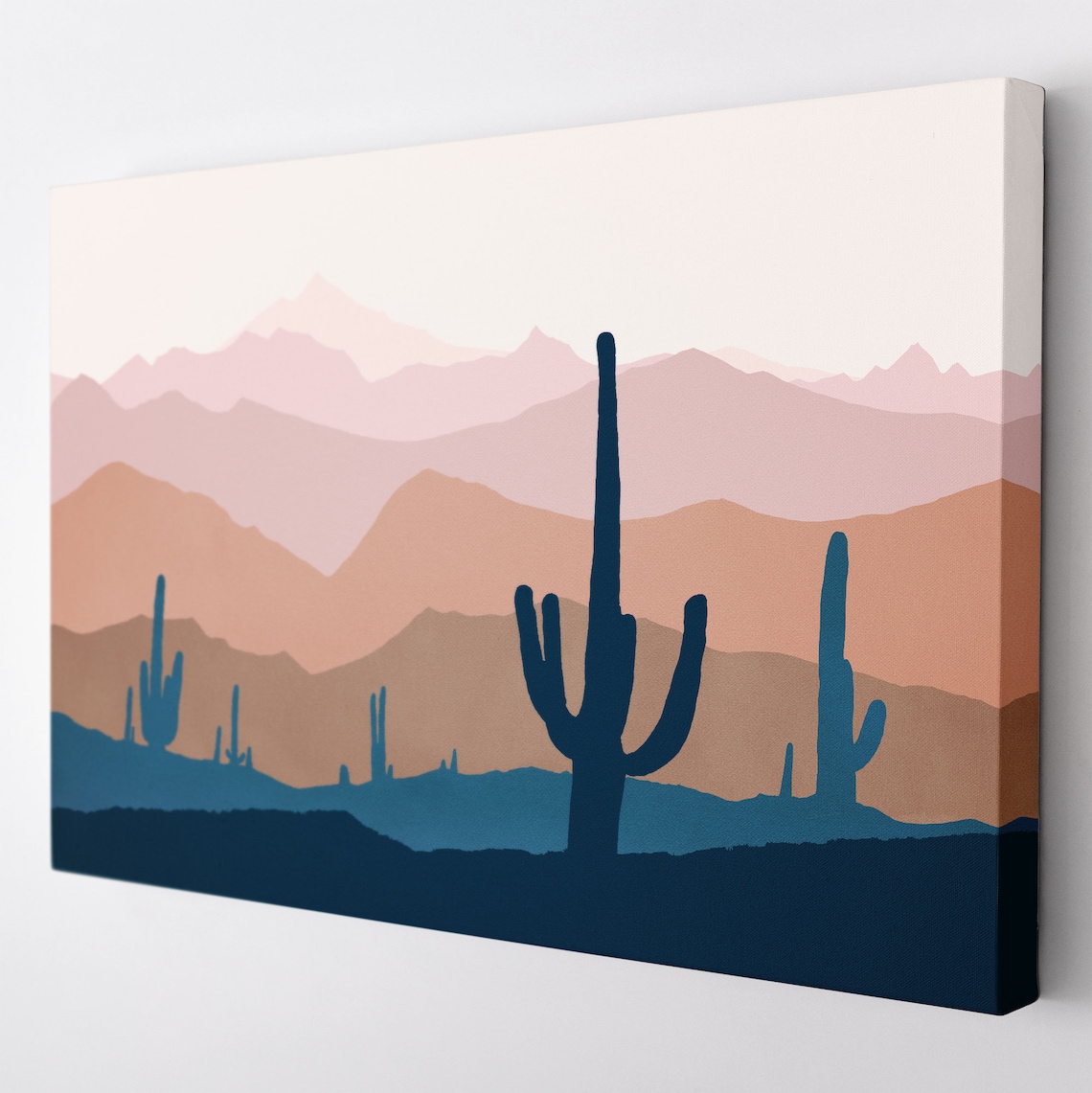 Southwestern Decor Large Canvas Print Desert Wall Art Etsy