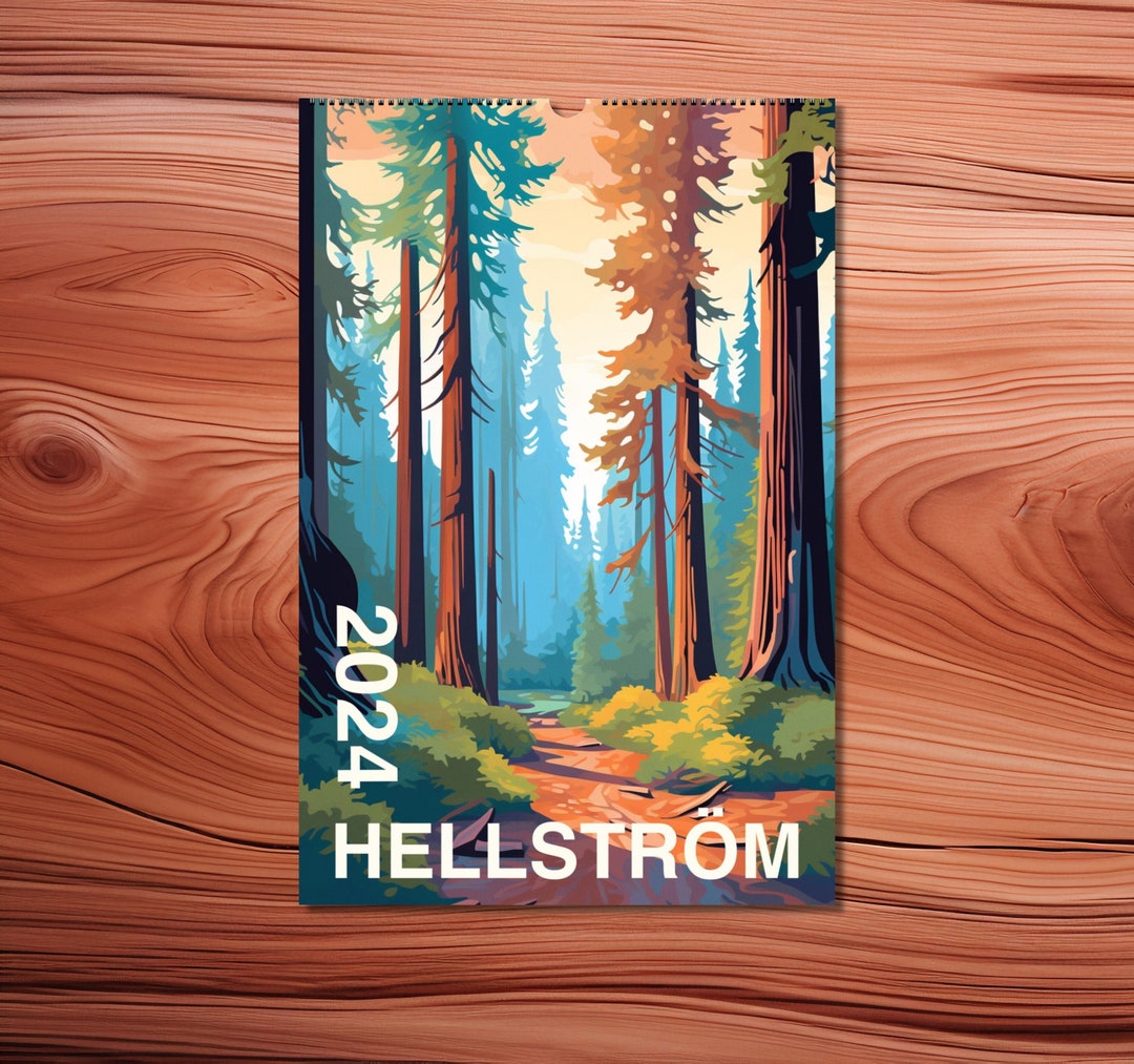 Wall Calendar 2024 Planner 2024 Christmas Gift 2024 Etsy Sweden