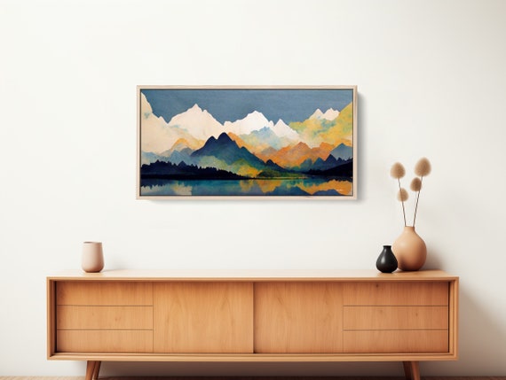 Sunrise Over The Grand Canyon Canvas Painting Modern Abstract Wall Art  Nature Landscape Posters and Prints Wall Decor Framed Wall Artwork Home  Decor