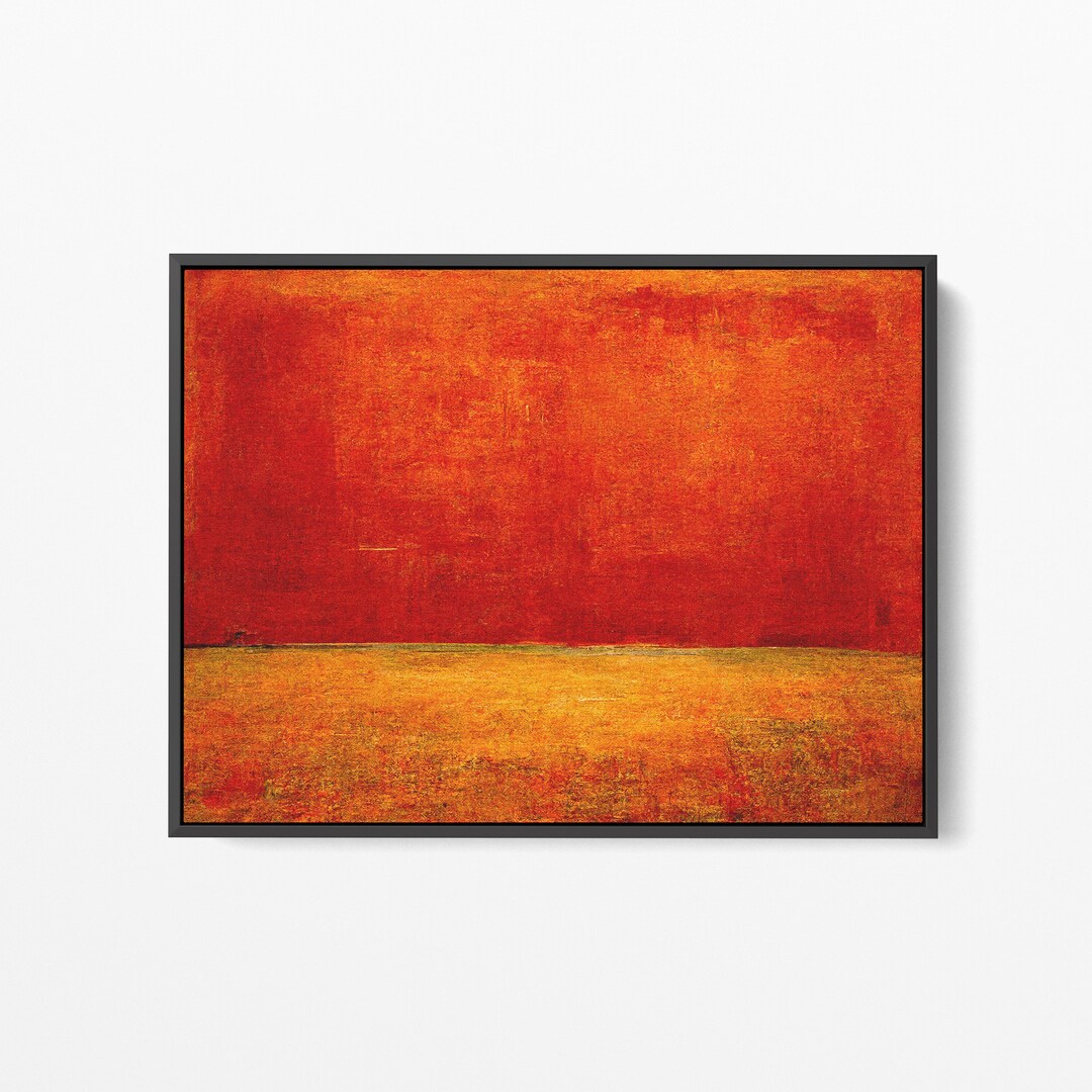 Red Abstract Canvas Art Extra Large Wall Art Modern Canvas Etsy