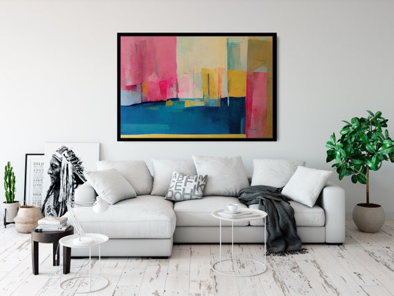 Modern abstract on sale wall art