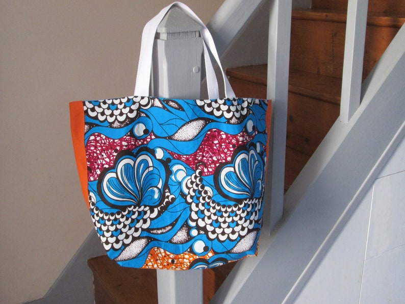 XXL beach bag in wax