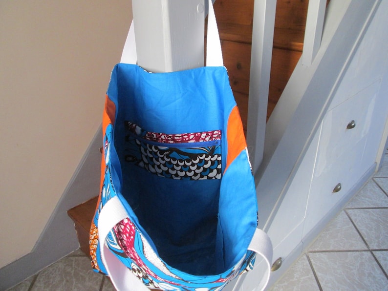 XXL beach bag in wax