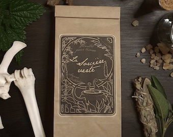 Tisane composée - La Sorcière Verte - sachet kraft 40g