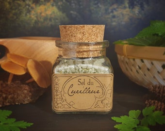 Sel du Cueilleur – sel aux herbes – flacon verre 100g